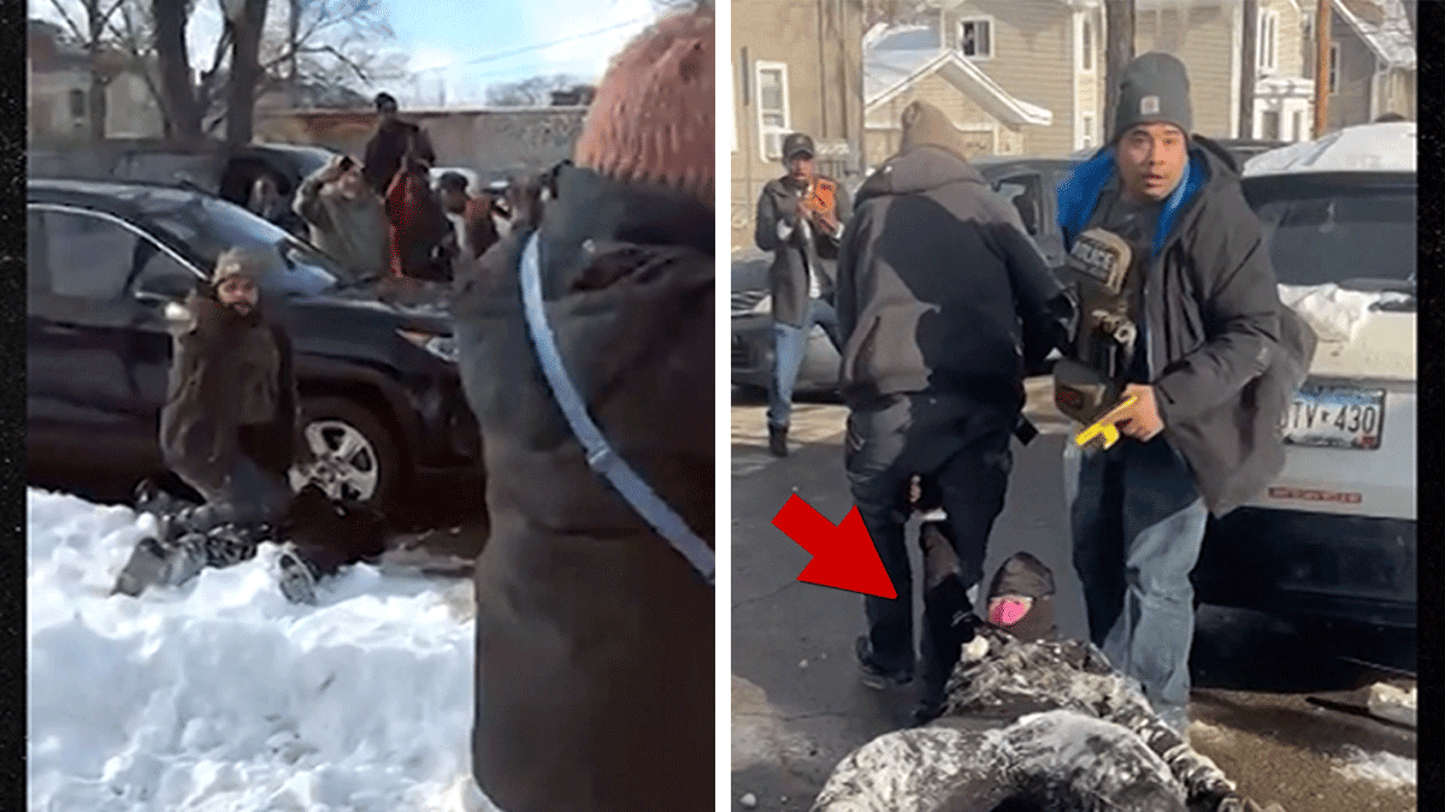 ICE Agents Drag Pregnant Woman on Minneapolis Street, on Video ICE Agents Drag Pregnant Woman on Minneapolis Street, on Video