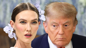 main karlie kloss donald trump getty
