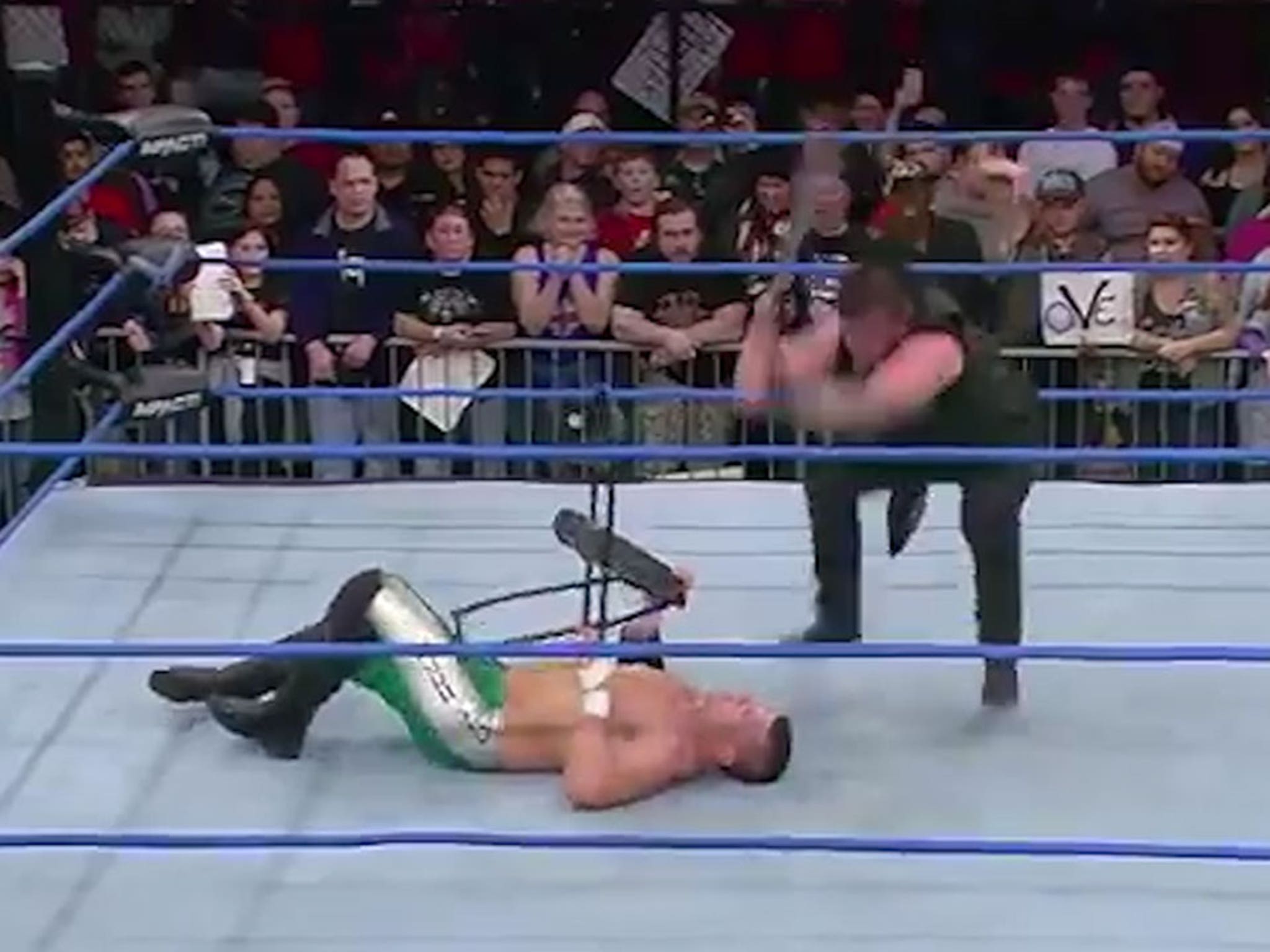 Pro Wrestler, Eddie Edwards, Takes Bat to Face In Stunt Gone Wrong, Breaks  Eye Socket