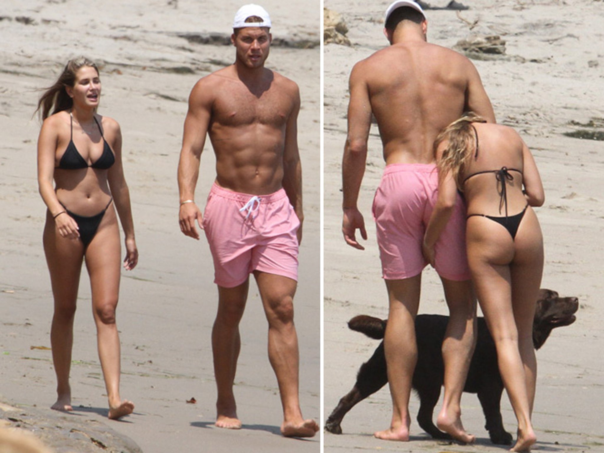 Blake Griffin and GF Sex Up Malibu with Tiny Bikini and Ripped picture