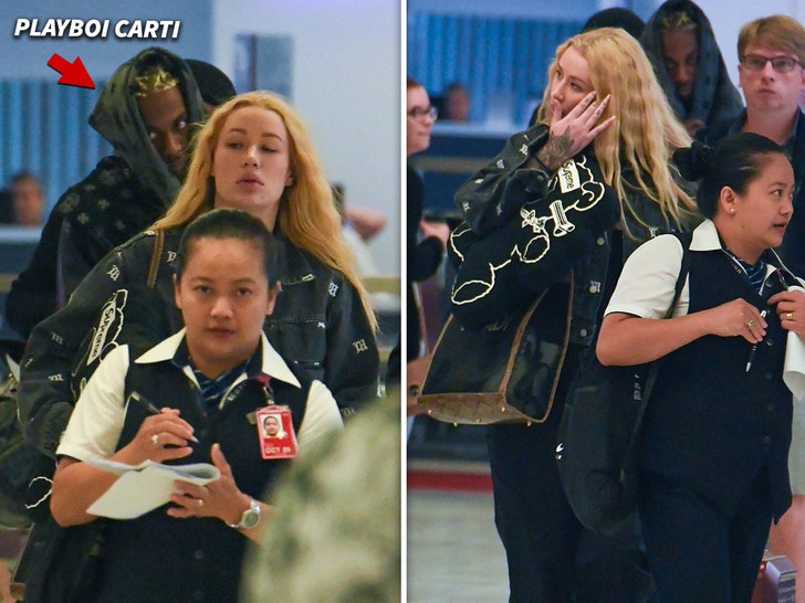 Iggy Azalea Seems Back With Playboi Carti Leave Australia Together