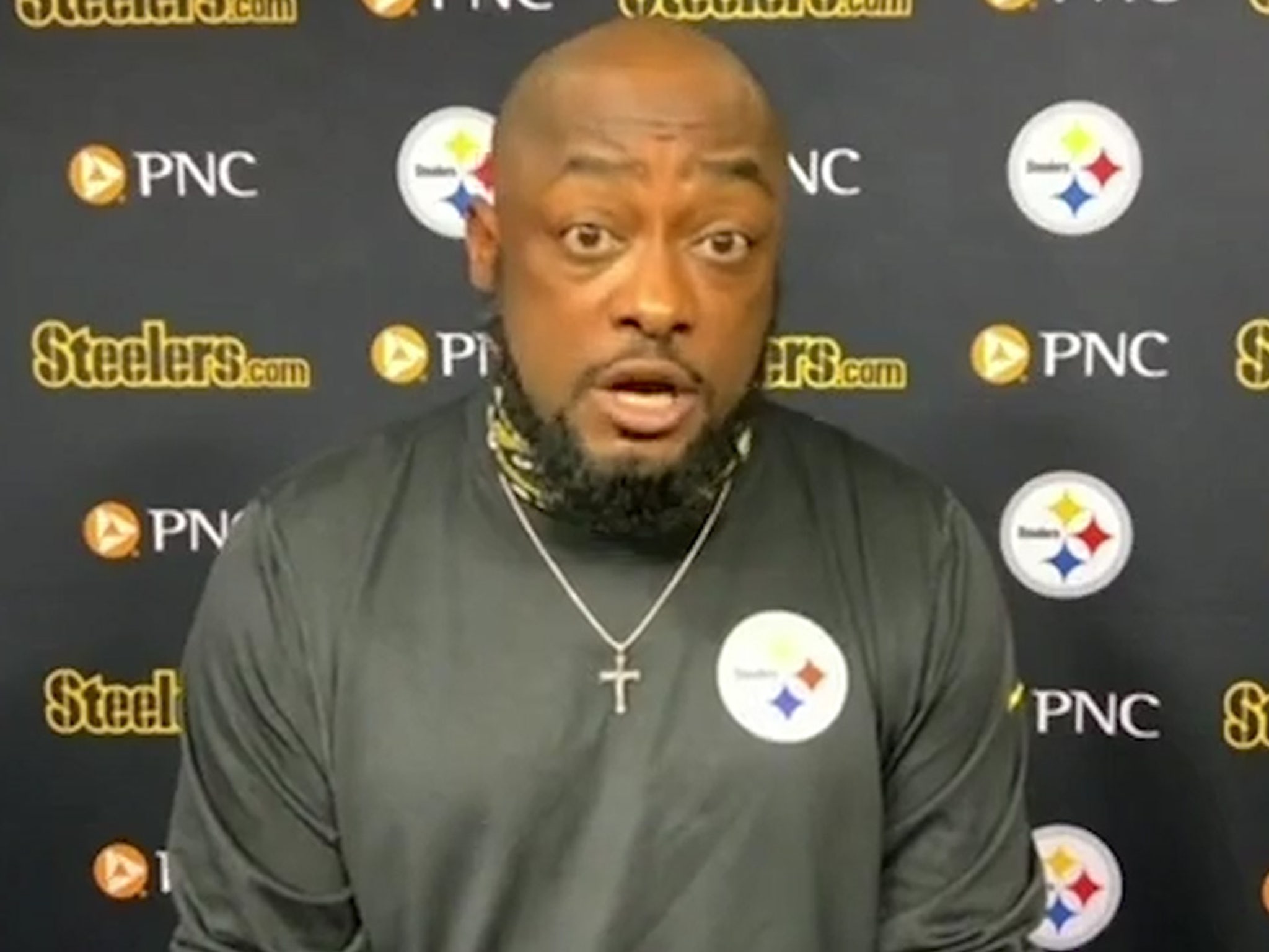 Steelers Coach Mike Tomlin -- THREATENED by Dolphins Players  We'll Run  His Ass Over