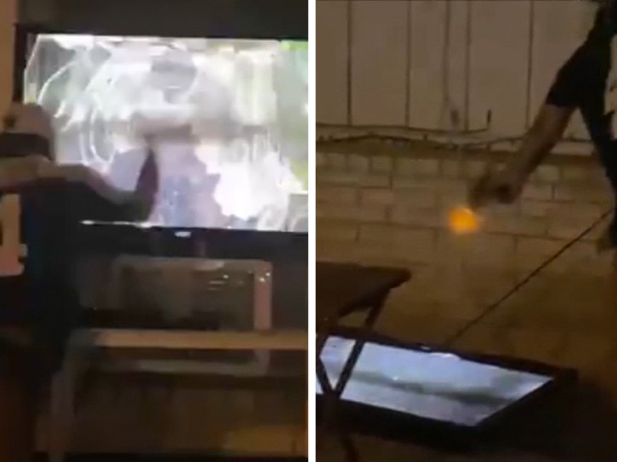 Dallas Cowboys Fan Losses His Mind, Breaks TV After Loss to 49ers