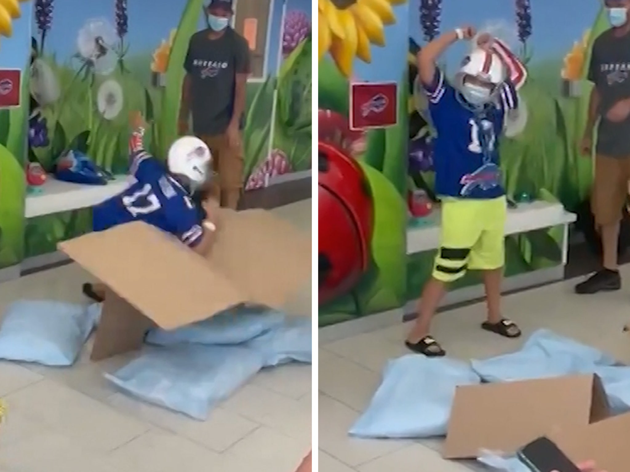 Josh Allen reveals how he feels about Buffalo Bills fans smashing tables 