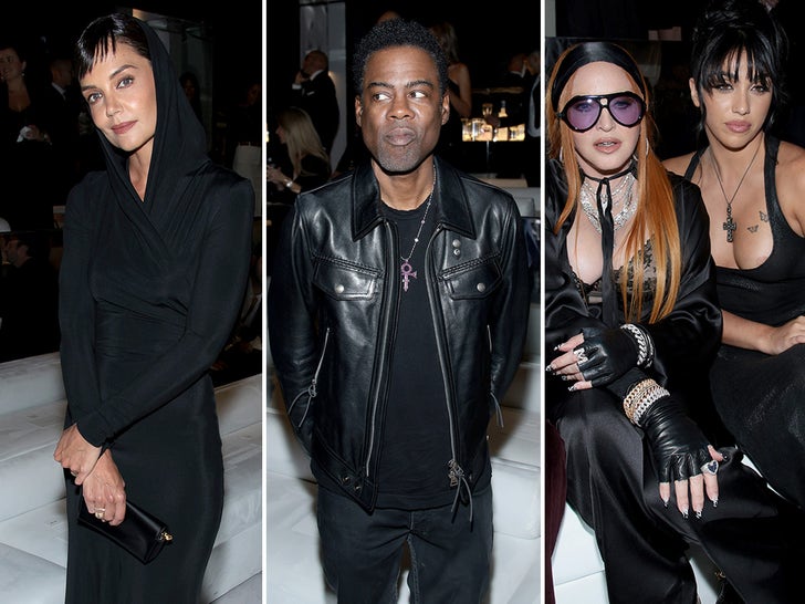 Stars Sitting Front Row At Tom Ford's NYFW Show