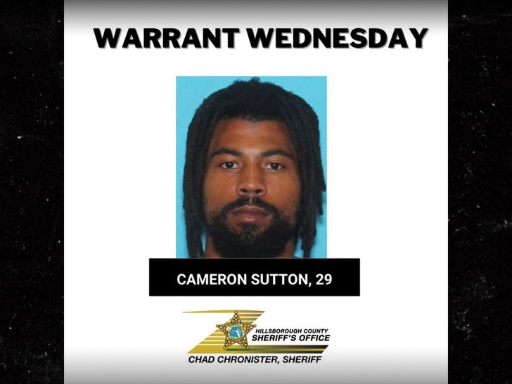 Cameron Sutton Arrest Warrant
