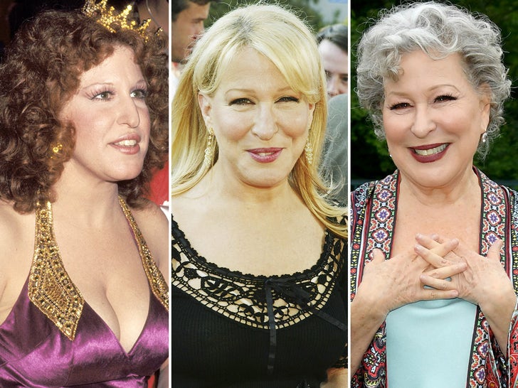 Bette Midler Through The Years