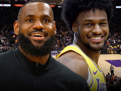 102224 lebron james bronny james main getty