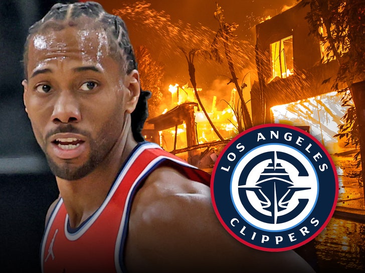 Kawhi Leonard La Clippers Palisades Fire Main Getty