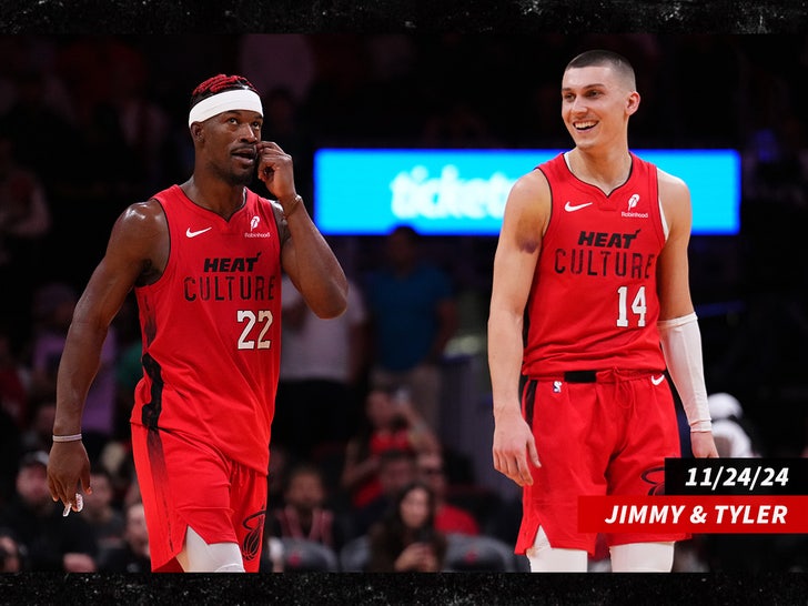 jimmy butler tyler herro miami heat sub getty swipe