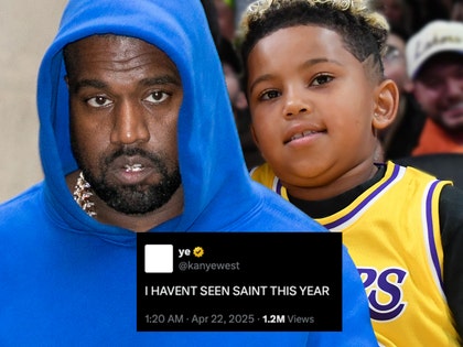 kanye west saint west getty comp