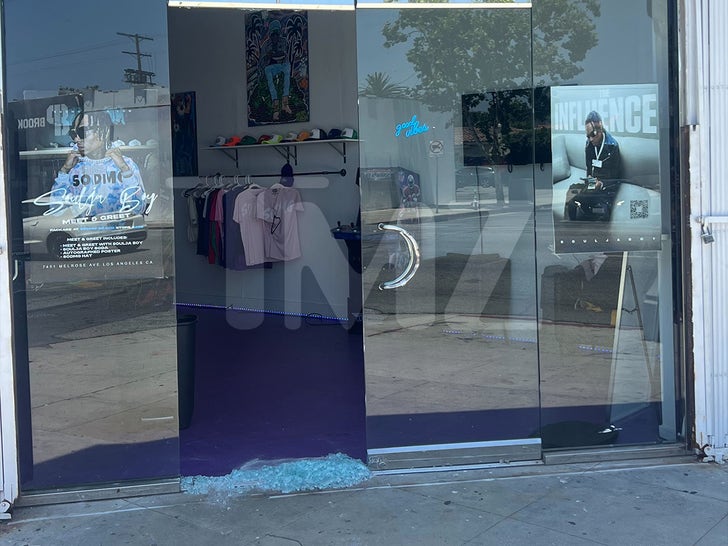 Soulja Boy Store Damage