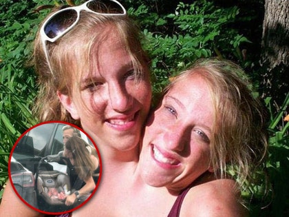 Abby and Britany conjointed twins and baby insta tmz 1