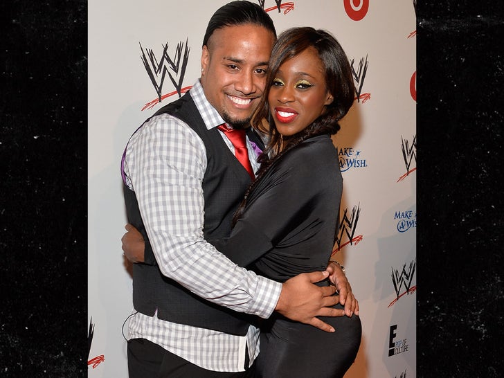 Jimmy and Naomi Uso Together