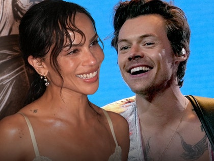 zoey kravitz and harry styles getty 1