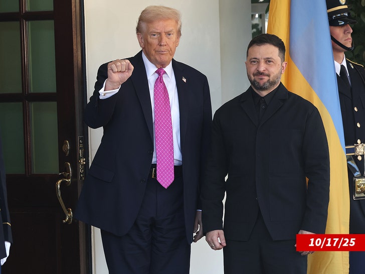 donald trump and Volodymyr Zelensky getty 2