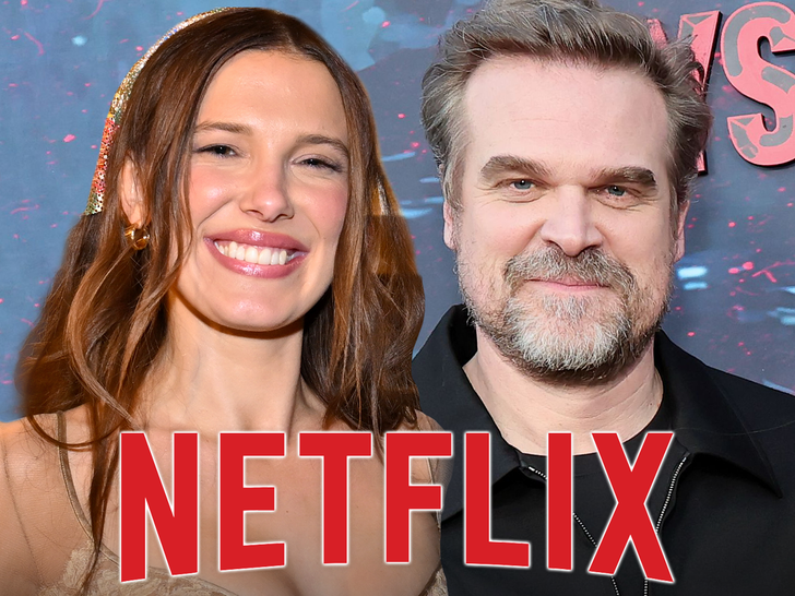 main millie bobby brown david harbour getty