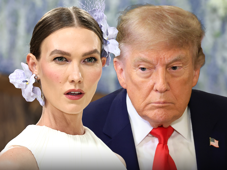 main karlie kloss donald trump getty