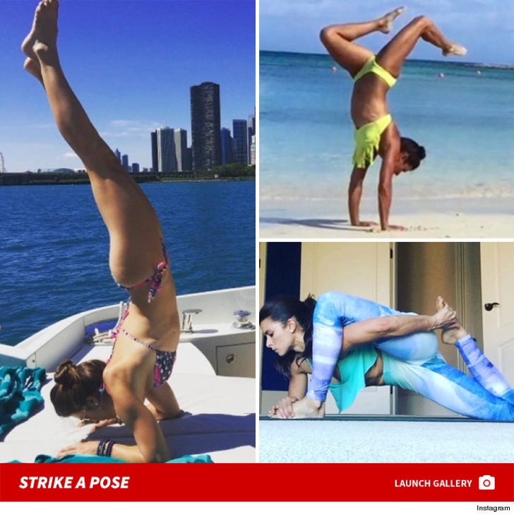 Danica Patrick's Sexy Yoga Shots