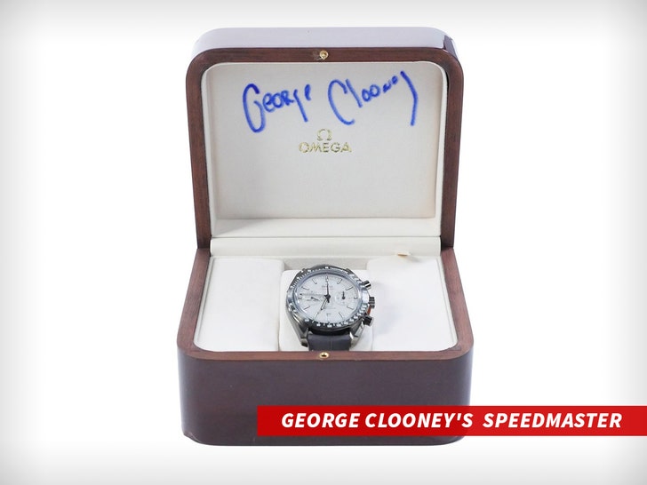 George Clooney's watch and Jennifer Aniston's bag among items in celebrity  auction for Veterans Day