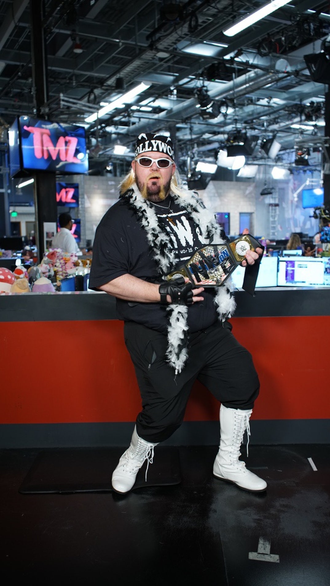 JD as Hollywood Hogan