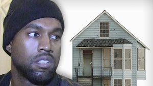 Kanye West Posts Pic of His Childhood Home, Deletes Instagram Posts