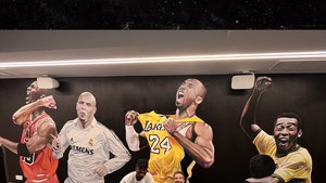 Soccer Star Vini Jr. Gets Gym Mural With Incredible Kobe, MJ, Pele Portraits