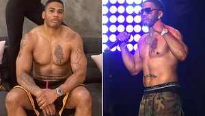 Nelly's Shirtless Shots