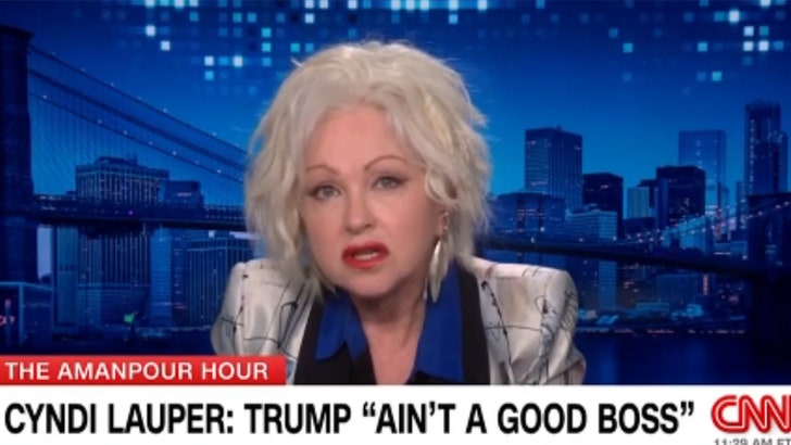 Cyndi Lauper Says Donald Trump Wasn t A Good Boss On Celebrity Apprentice 