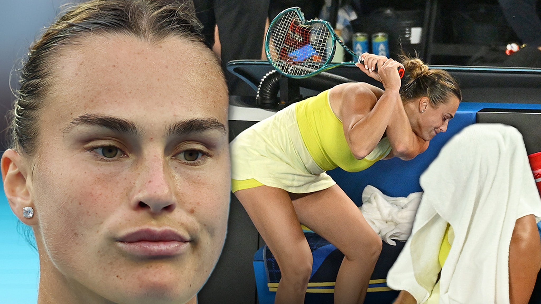 Tennis Star Aryna Sabalenka Smashes Racket After Losing Australian Open, on Video