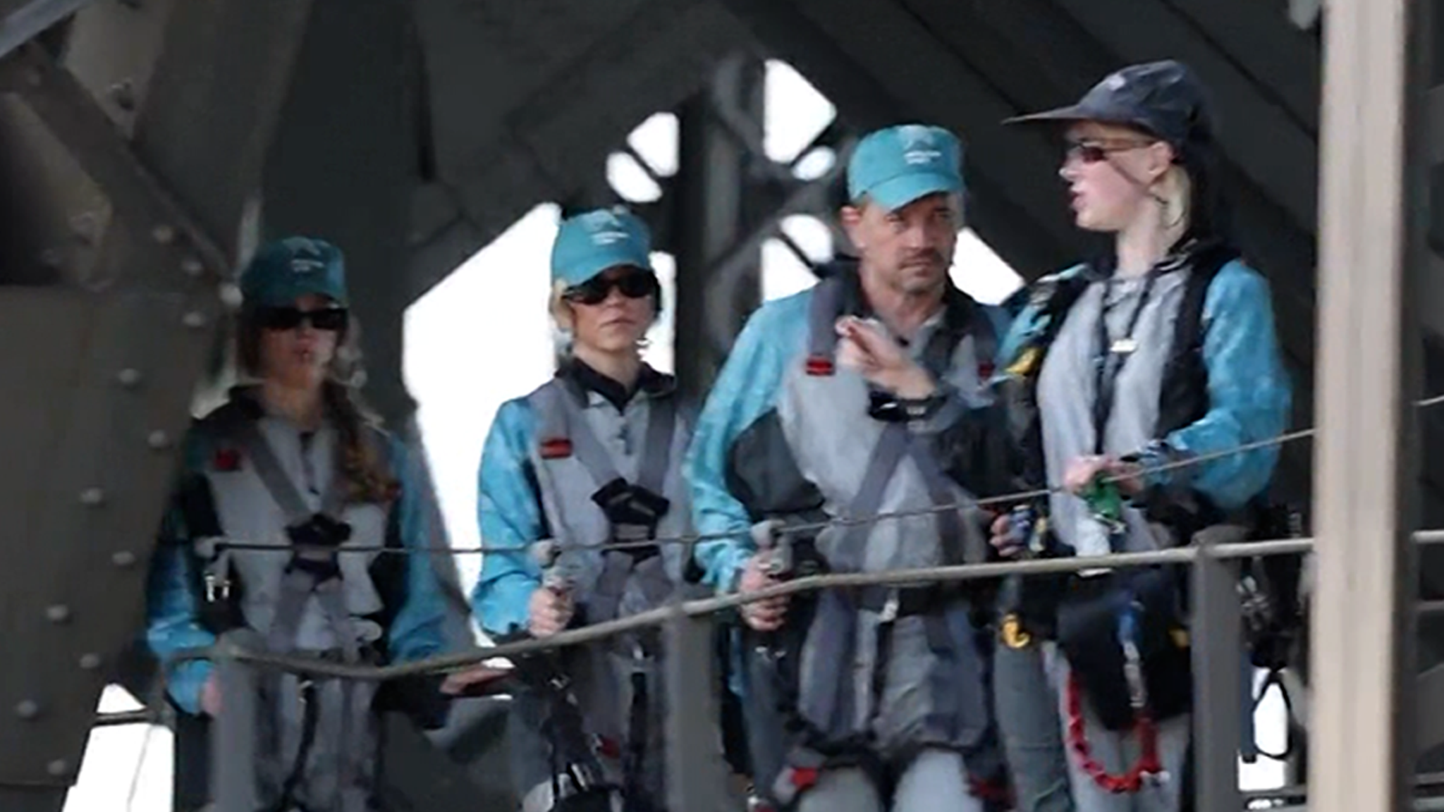 Sydney Sweeney Takes Tour of Harbour Bridge in Australia