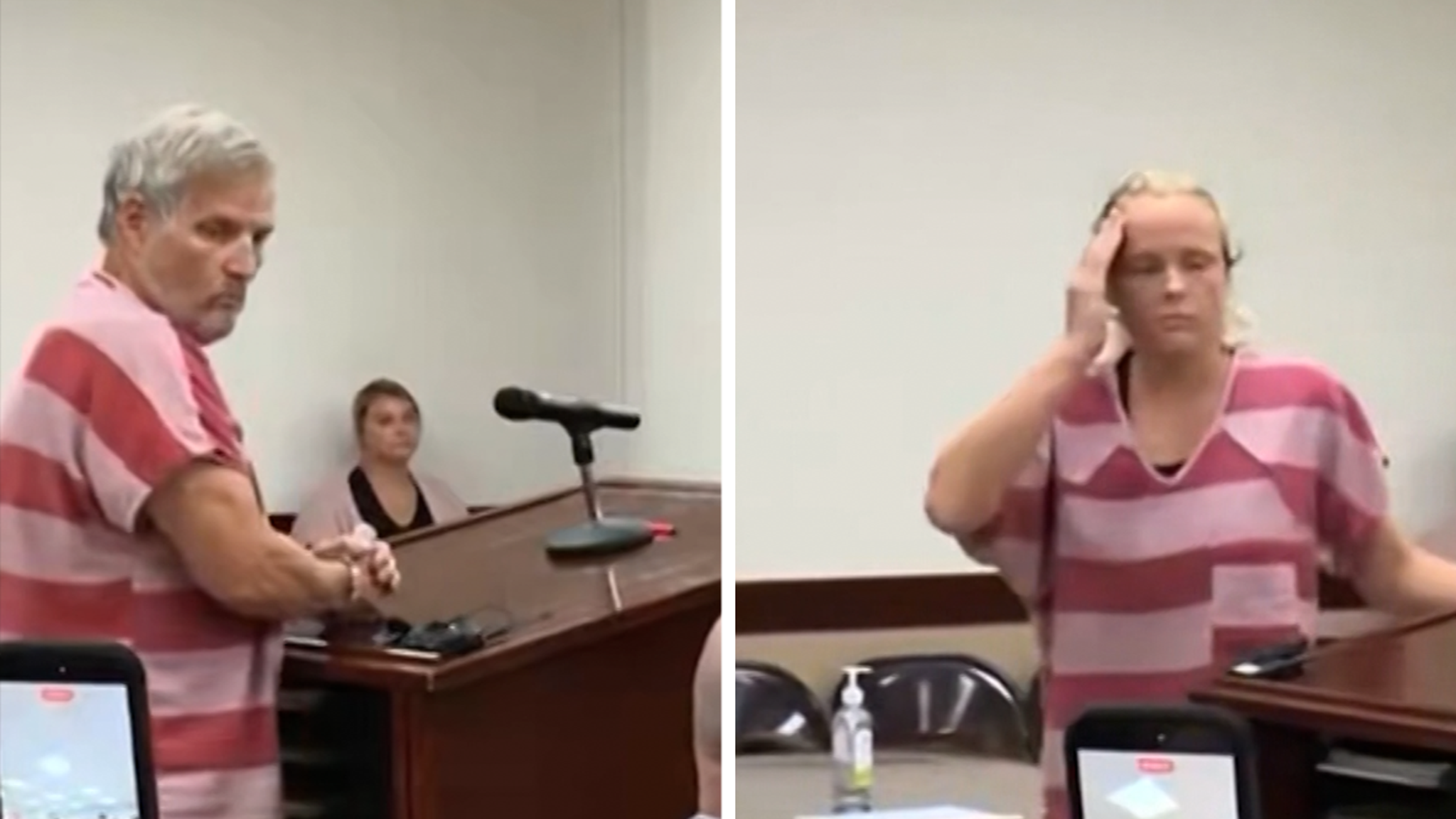 Saylor Hayes' Parents Seen For First Time Since Being Charged Over Her Death