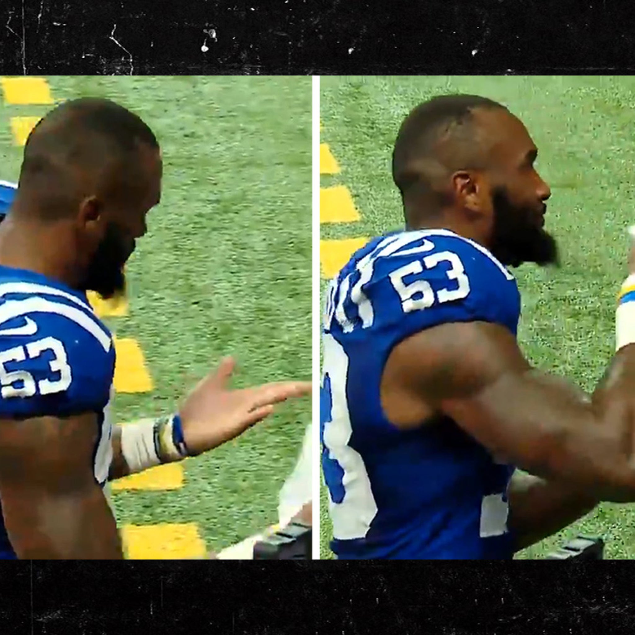 Darius Leonard accidentally gives his wedding ring away to young fan after  win