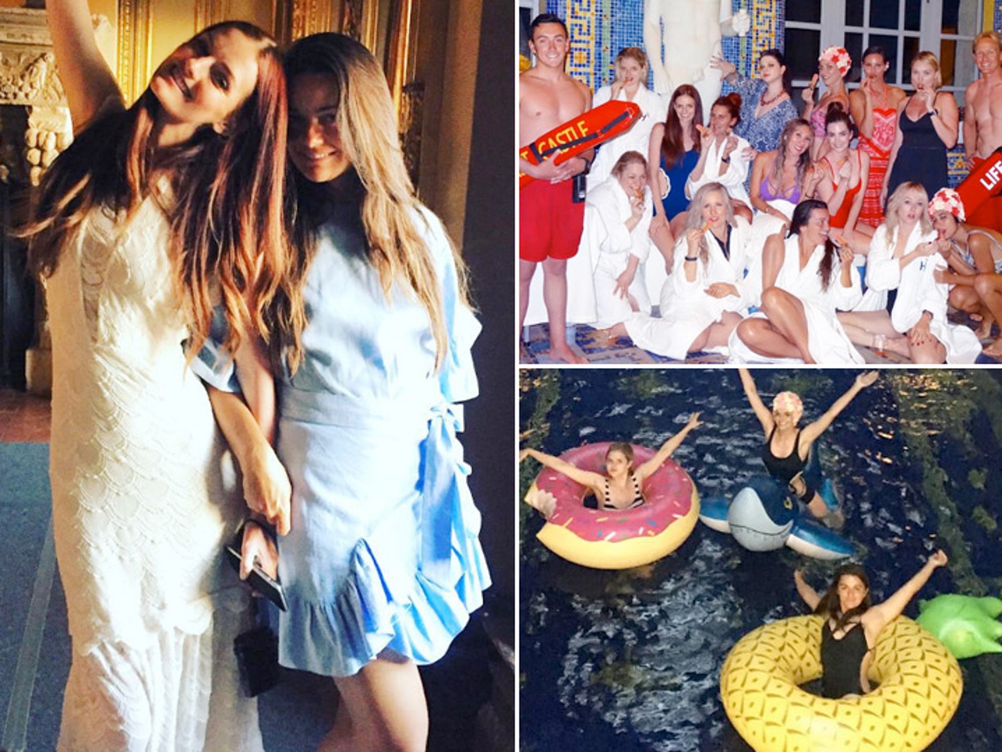 Model Lydia Hearst S Epic Bachelorette Bash At Family Castle