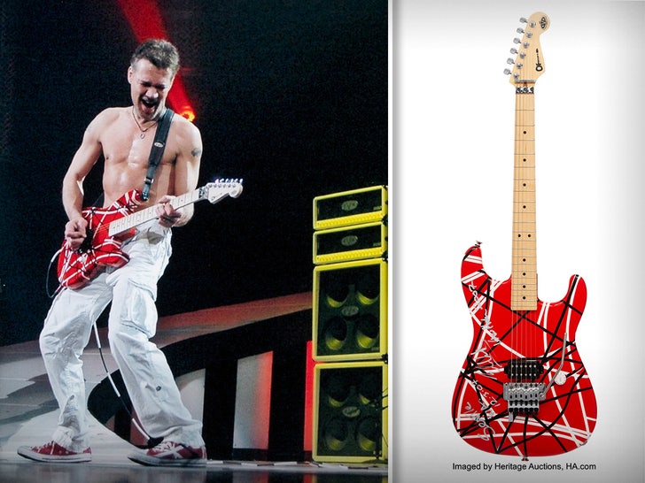 van halen guitar sale