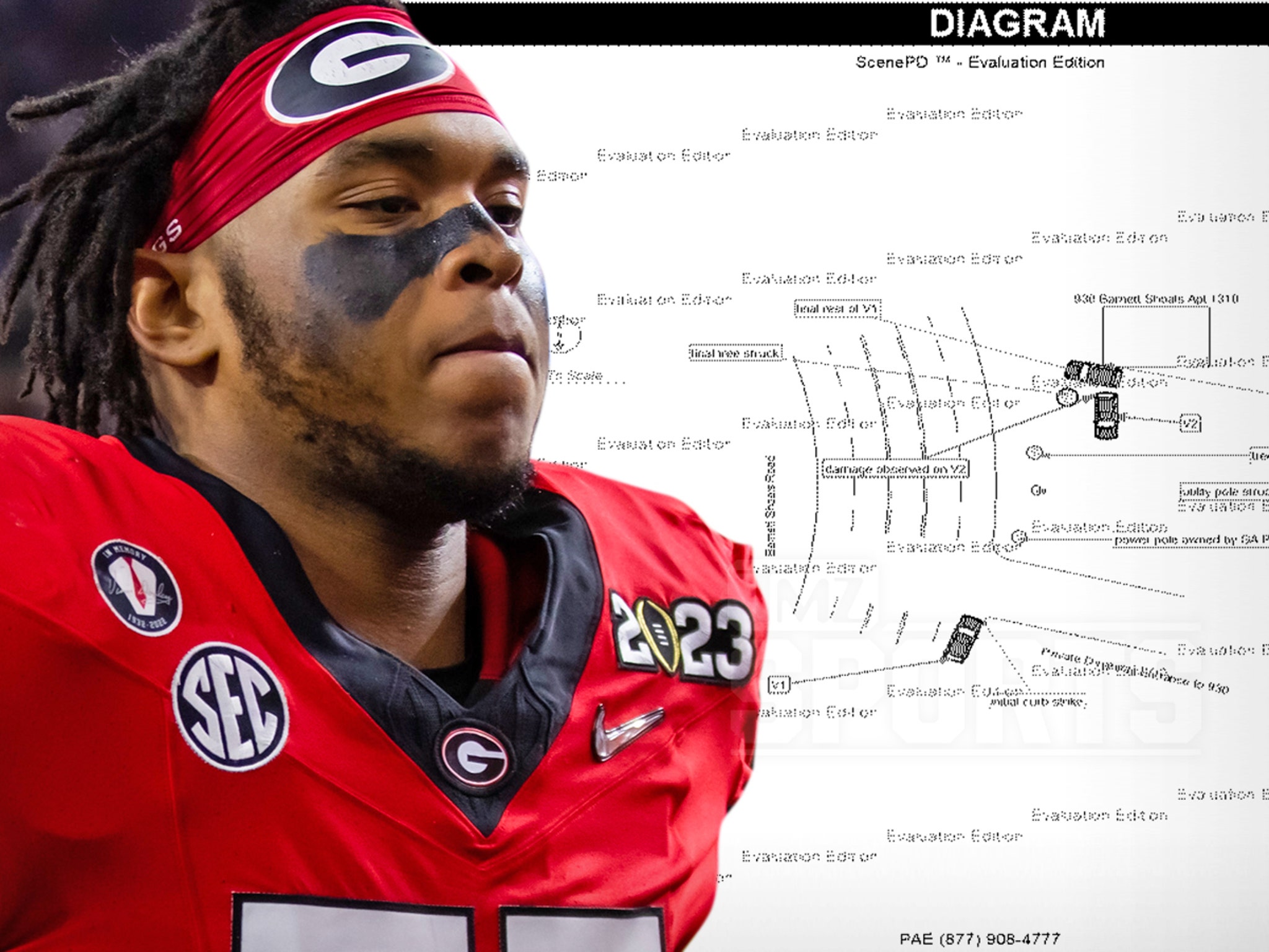 UGA's Devin Willock Not Wearing Seat Belt, Ejected In Fatal Wreck, Crash  Report Reveals