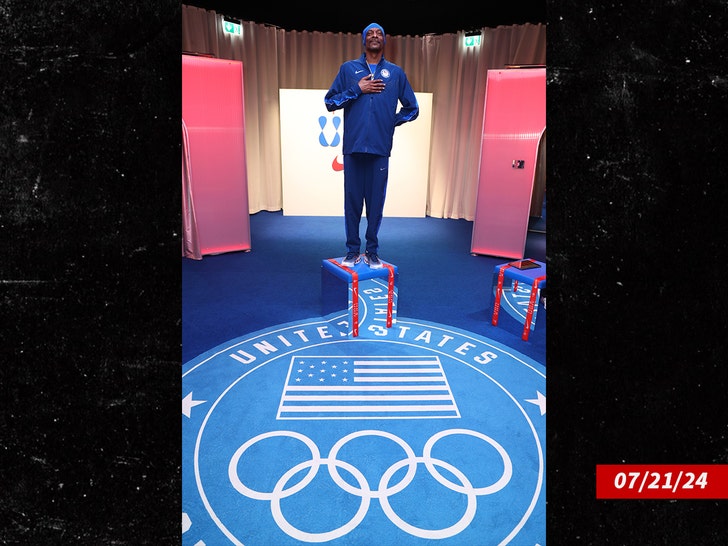 snoop dogg Team USA Welcome Experience Ahead of Paris 2024