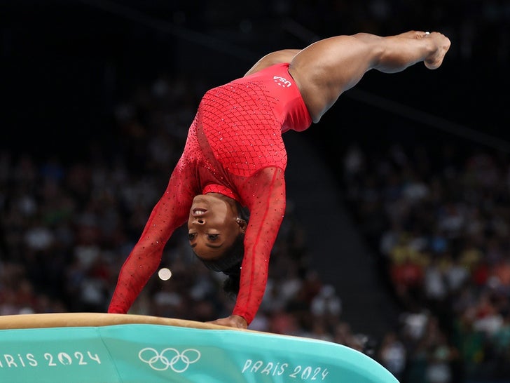 Simone Biles 2024 Olympics Gymnastics Photos