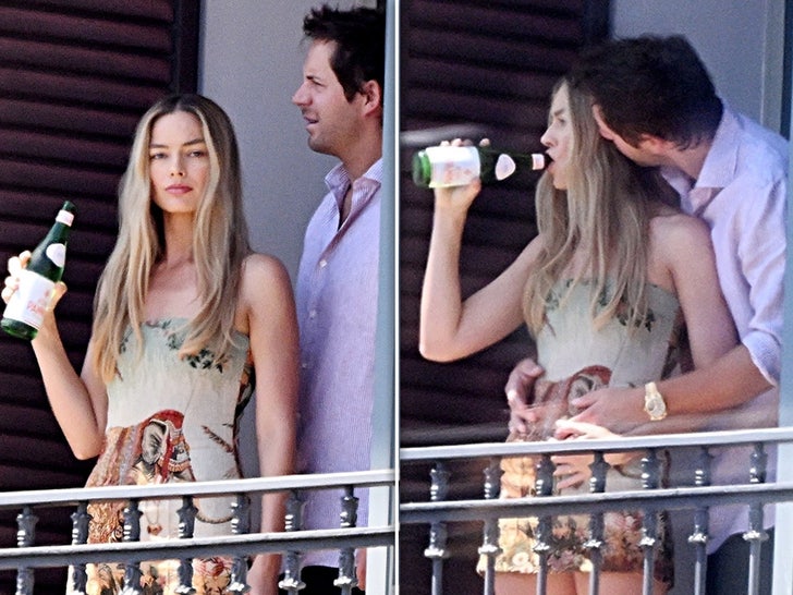 Margot Robbie & Tom Ackerley on Romantic Stay in Italy
