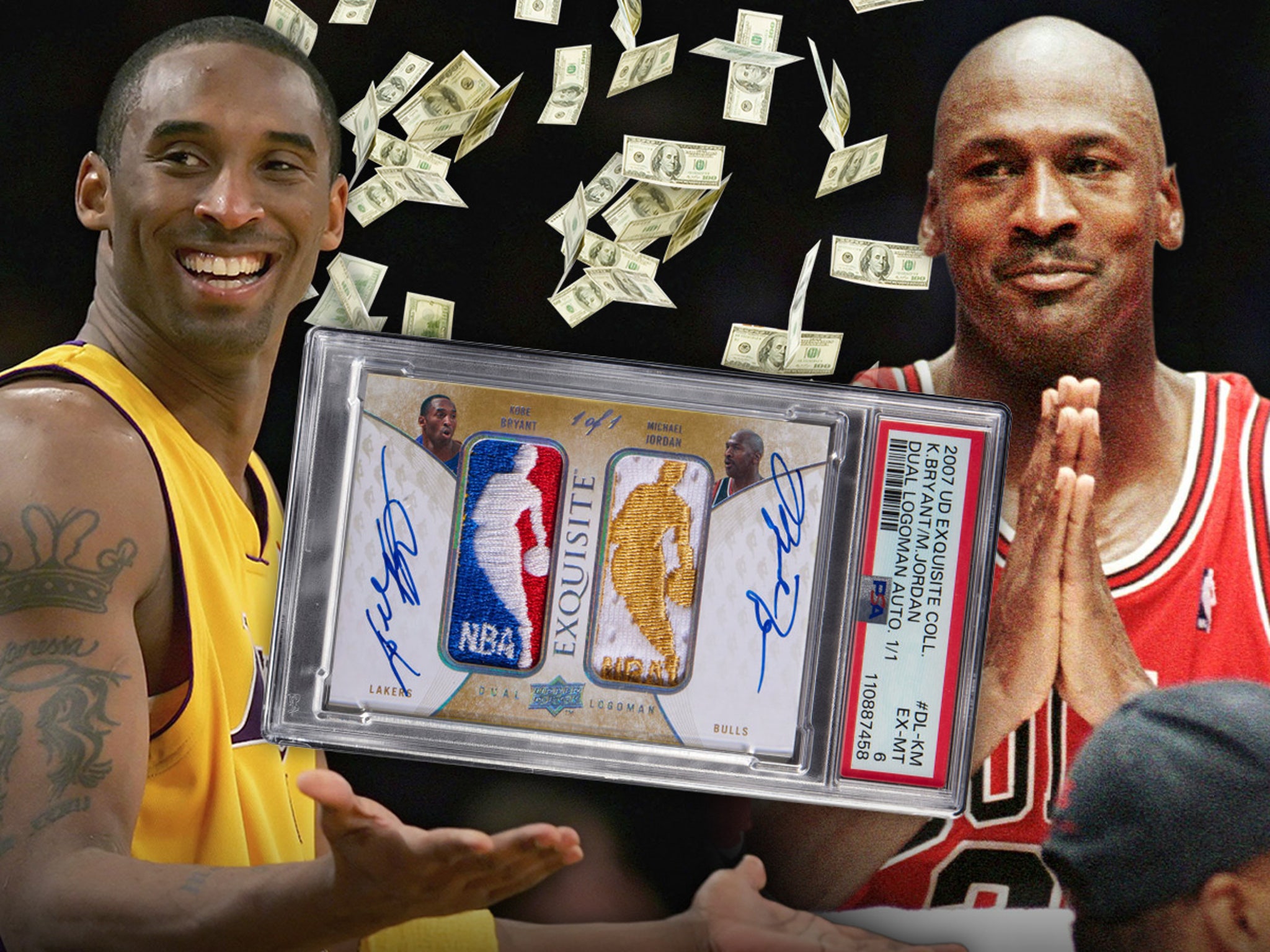 Kobe Bryant, Michael Jordan Basketball Card Expected to Sell for $6M