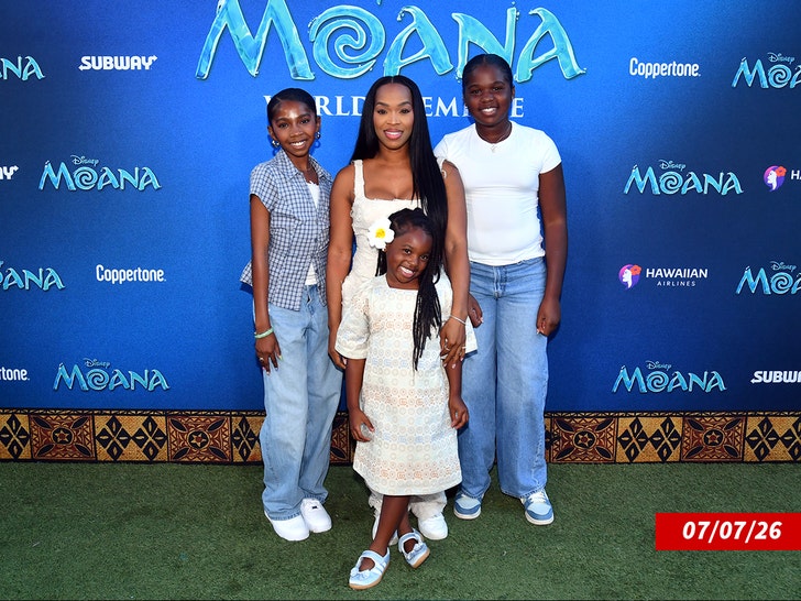 Khadijah Haqq McCray and kids getty 1