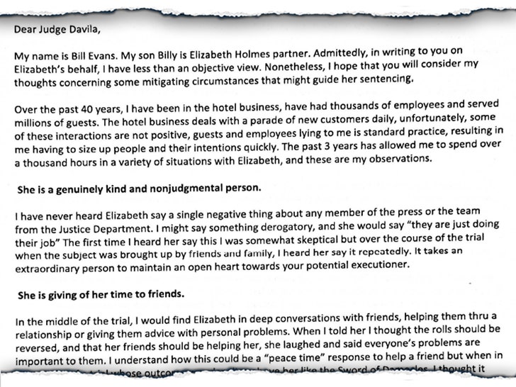 Billy Evans father and younger sisters letter LAUNCH