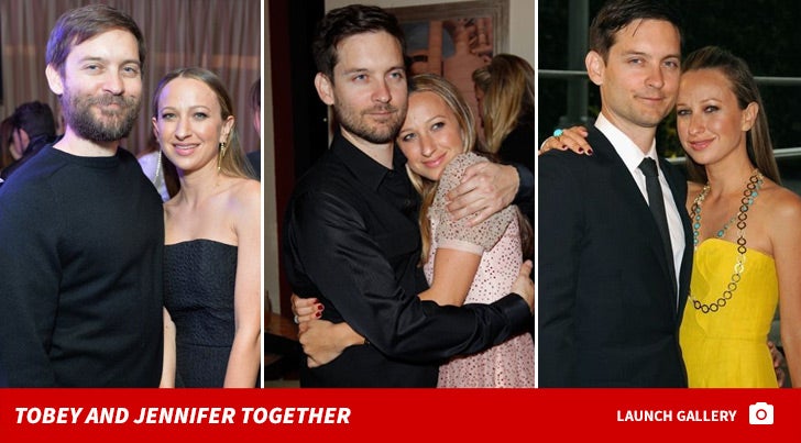 Tobey Maguire and Jennifer Meyer -- Before the Split