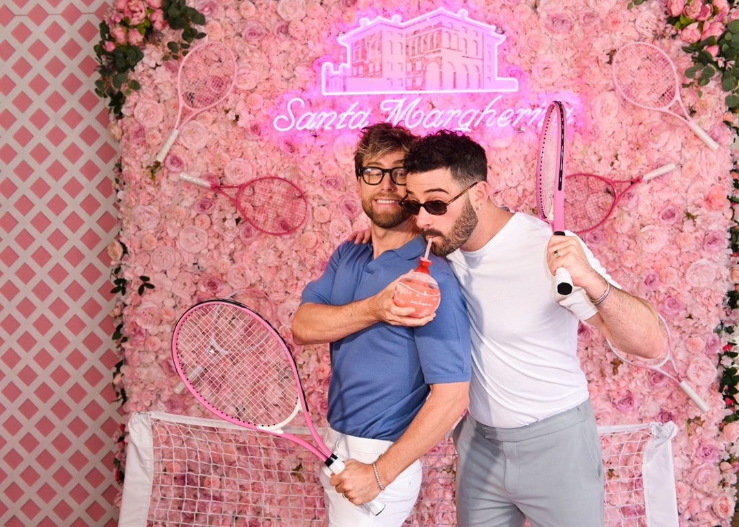 Lance Bass Sips the 