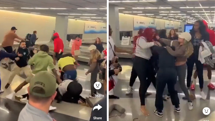 Yeni Video, O'Hare Havaalanındaki Vahşi Kavgayı Gösteriyor, İki Tutuklama