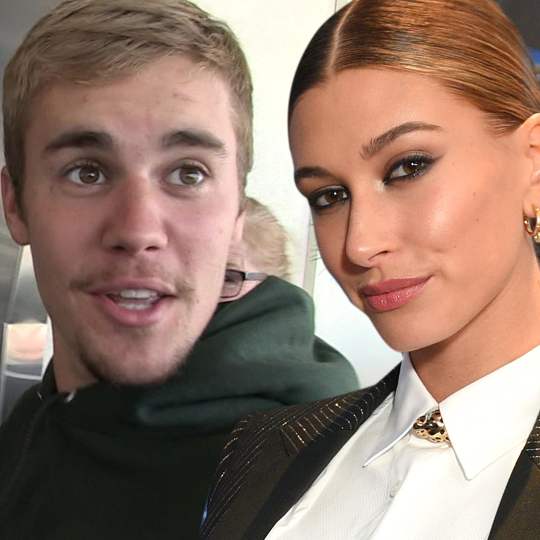 Hailey Bieber Gifts Justin Diamond-Studded Necklace Days After 