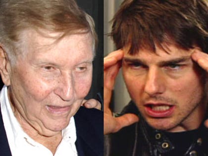 Sumner Redstone, Tom Cruise
