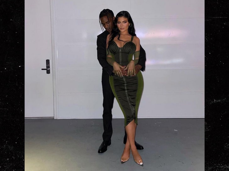 Travis Scott with Kylie Jenner in NYC