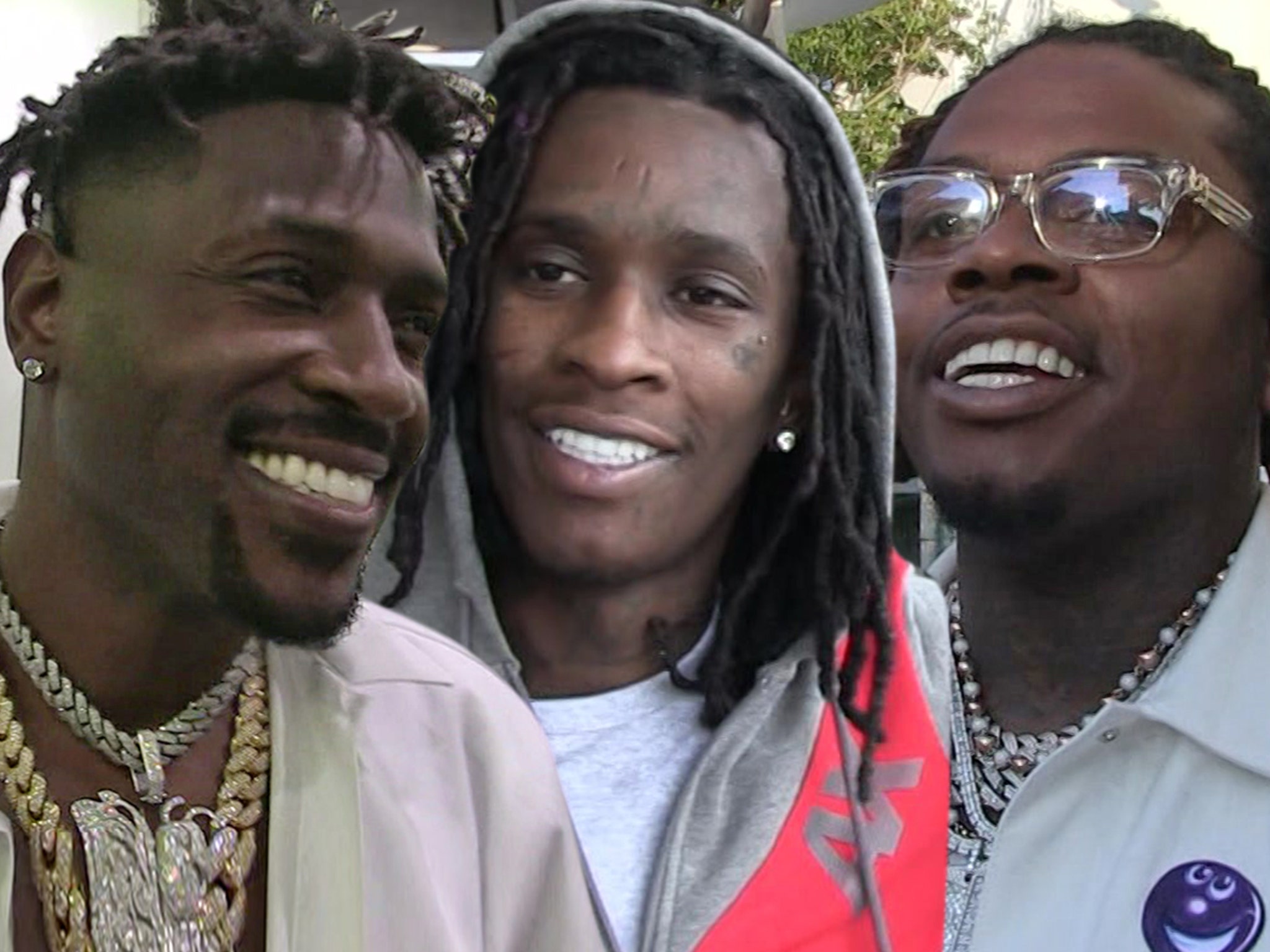 Antonio Brown Drops Music Video Co-Starring Young Thug & Gunna