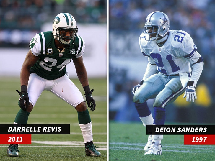 Darrelle Revis Deion SAnders